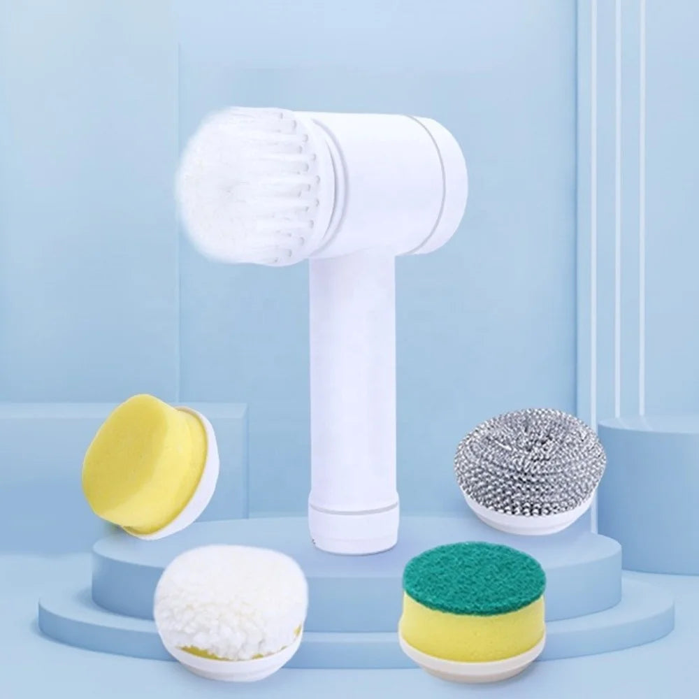 2025 New Home Products Kitchen Dishwashing Brush Sink Cleaner Bathroom Cleaning Brush Electric Cleaning Brush