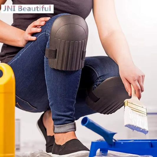 1Pair Knee Protection Pad Tile Mud Workers Knee Paste Floor Brick Artifacts Moisture Thickening Brick Garden Manual Work Tools